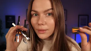 ASMR There is Something In Your Ear & A Friend Cleans Your Ears.  Soft Spoken