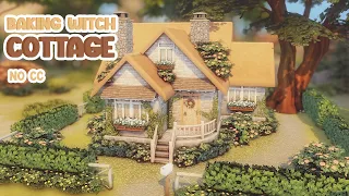 Baking Witch Cottage 🍪 Sims 4 Speed Build