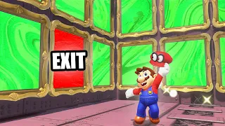 100 Mystery Paintings But Only One Lets MARIO Escape (Super Mario Odyssey 100 Paintings Challenge)