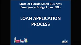 Florida Small Business Emergency Bridge Loan Program Explained