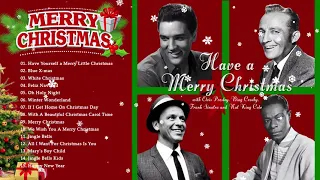 Frank Sinatra, Dean Martin, Elvis Presley, Nat King Cole, Bing Crosbey Christmas Hits Classics Songs