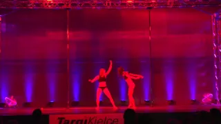 Wiktoria Karbownik i Natalia Majer POLE DANCE SHOW 2016 miejsce 1 duety