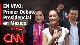 Así fue el Primer Debate Presidencial de cara a las elecciones en México 2024