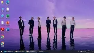 Add BTS wallpaper on you desktop screen