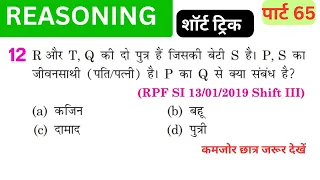 REASONING PRACTICE SET ALP NTPC RPF SI BPSC LDC CRPF BSF AIR FORCE NAVY BSTC PTET CPO GD POLICE