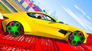 FIDGET SPINNER WHEELS! - GTA 5 Funny Moments #690