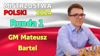 SMOCZE PODEJŚCIE GM Matibara | Mistrzostwa Polski 2024 | Runda 1