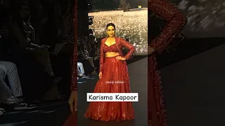 Karisma Kapoor's  Ramp walk #karismakapoor