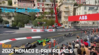 [4K HDR] Race from Monaco Sainte-Dévote | 2022 Monaco E-Prix Round 6