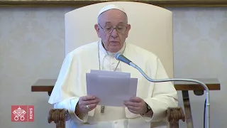 Papa Francesco udienza generale 2020 maggio 27
