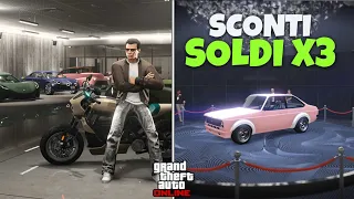 SCONTI E SOLDI TRIPLI SU GTA ONLINE! AGGIORNAMENTO SETTIMANALE