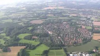 Flying over Münster - Germany - Rundflug über Münster