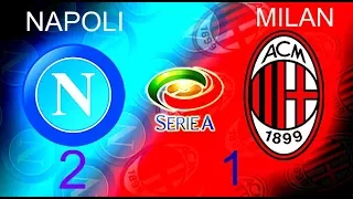 Napoli vs Milan 2 1 All Goals & Higlights SERIA A Наполи 2 1 Милан 18 11 2017