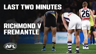 Kennedy Last Two Minutes: Richmond v Fremantle | Round 19, 2022 | AFL