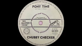 1961: Chubby Checker - Pony Time - mono 45
