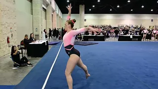 Floor from 2024 Nationals: 9.325!