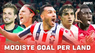 De MOOISTE GOAL per LAND in de Eredivisie 🌍😍