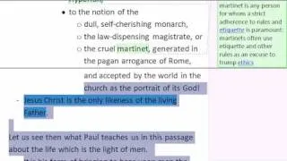 'Mirrors of the Lord' I of II; George MacDonald