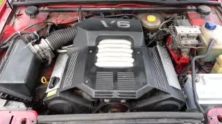 Audi 80 B4 2.8E V6 quattro 174 HP start engine