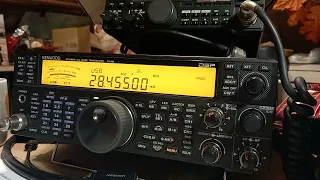 Kenwood TS-590S CQ10m & reply from KB0MPV on a quietish band.