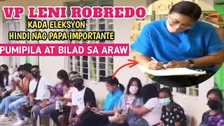 VP LENI ROBREDO BUMOTO NA WALANG SPECIAL TREATMENT | PUMILA NG MATAGAL AT NABILAD SA ARAW | CAM. SUR