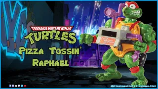 "Get your pizza here!" Teenage Mutant Ninja Turtles Pizza Tossin' Raph (2022) | HNE Toys