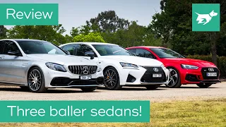 AMG C63 vs Audi RS5 vs Lexus GS F 2020 comparison review