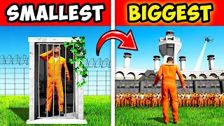 SMALLEST to BIGGEST Prison in GTA 5!