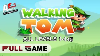 Walking Tom - FULL GAME (all levels 1-145) / Gameplay Walkthrough