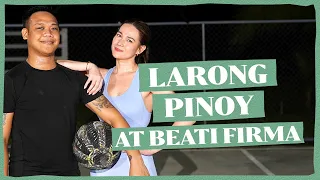 LARONG PINOY AT BEATI FIRMA (Patintero, Luksong Tinik, Tumbang Preso etc.) | Bea Alonzo