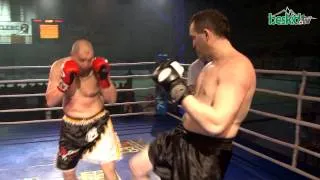 Tomasz Sarara vs Wojciech Jastrzębski / +91 kg w formule K1 / Nowotarska Gala DM