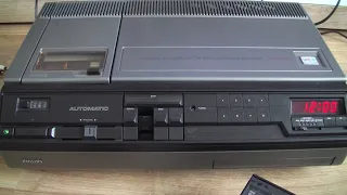 Philips N1700 English version, VCR the forgotten format