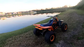 FAST YAMAHA BANSHEE 421CC!!!!!