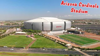(4K) Take a  look at The NFL Arizona Cardinals State Farm Stadium