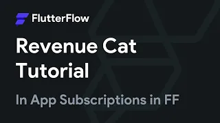 RevenueCat Tutorial - FlutterFlow