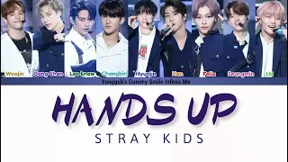 STRAY KIDS - HANDS UP (2PM COVER) COLOR CODED LYRICS (HAN|ROM|ENG)