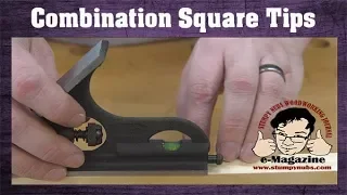 10 AMAZING things you can do with a combination square!