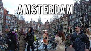 🇳🇱 Amsterdam Walking Street 2024 Red Light District Walk 4K