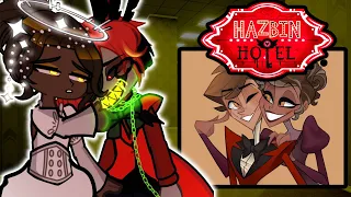 Hazbin Hotel reacts to Alastor Angst and Angel  🇺🇸🛎️ 😈  Gacha 2 Hazbin Hotel Prime reacts to TikTok