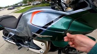 2023 Moto Guzzi V100 Mandello S - 500 Mile Update - Houston, Texas (1080p)