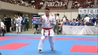 Ryo Kiyuna - Paiku - Asian Karate Championships 2015