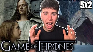 Watching *GAME OF THRONES* For The First Time!! | S5xE2 Reaction | "The House of Black and White"