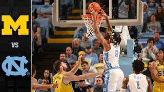 Michigan vs. North Carolina Men's Basketball Highlights (2021-22)