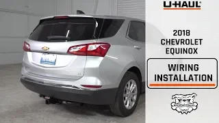 2018 Chevrolet Equinox Wiring Harness Installation