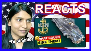 British Mauritian Girl Reacts to Why US Navy Aircraft Carriers are Almost Impossible to Sink!