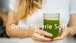 Sellerie Saft Rezept ohne Entsafter / Selleriesaft selber machen