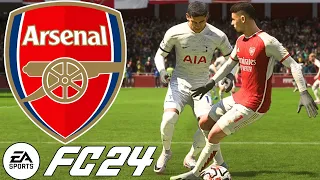 ΤΡΕΛΟ ΣΚΟΡ ΣΤΟ ΝΤΕΡΜΠΙ!! | FC 24 The Coach | Arsenal Career Mode #4