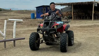 Paoay Sand Dunes ATV drone shot