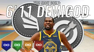 BEST 6'11 DEMIGOD IN NBA2K23 with HOF QUICK FIRST STEP!!!!!