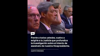 Alberto Fernández abre la Asamblea Legislativa, con guiños a CFK y críticas a la Justicia I #Shorts